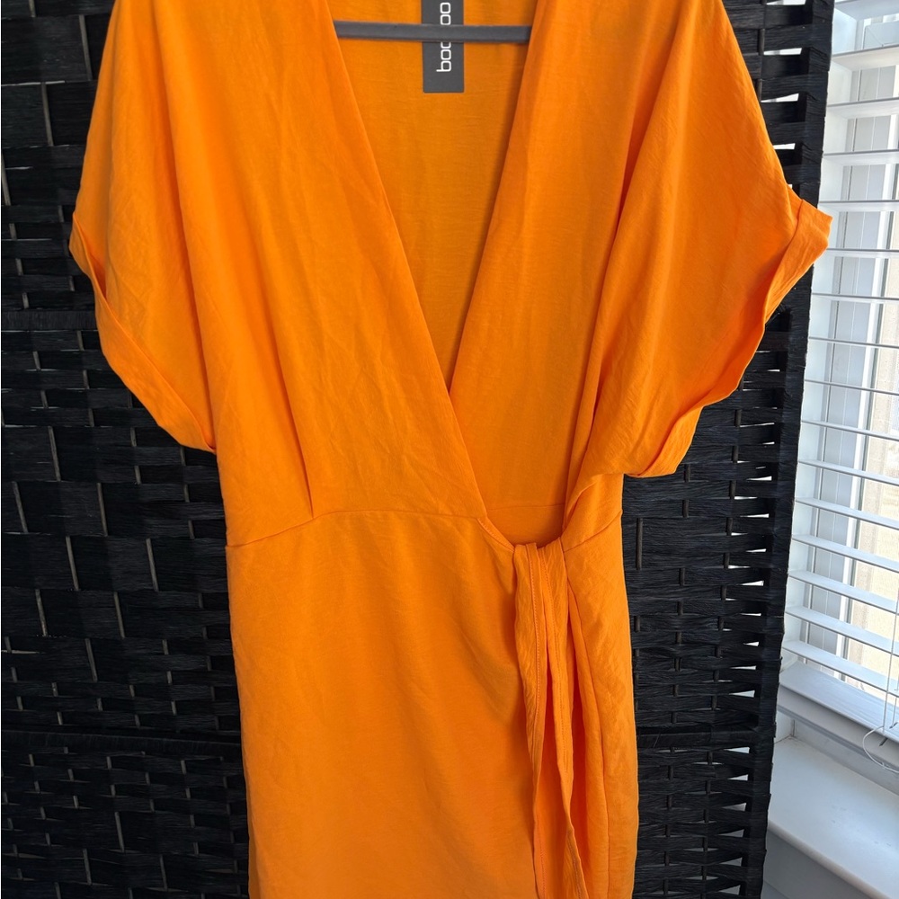 Boohoo Tangerine Dress
